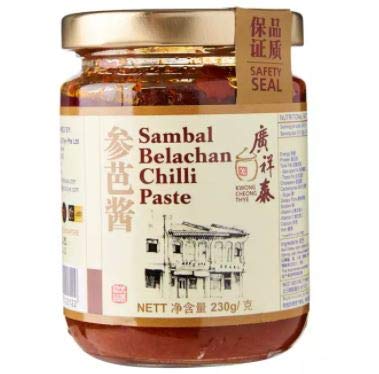#Rt Kwong Cheong Thye Sambal Belacan Chilli Paste 230Ml -Sambal Belachan Chilli Paste Can Be Used To Flavour Many Dishes Such As Sambal Winged Beans. #TOP30