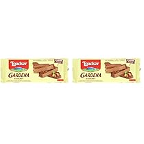 Loacker – Gardena Hazelnut – Wafer con 5 Strati di Cialdine Farcite con Crema di Nocciole 100% Italiane, Ricoperti di Cioccolato al Latte – Per Merenda, Snack e Dessert – 1 Confezione da 400 g