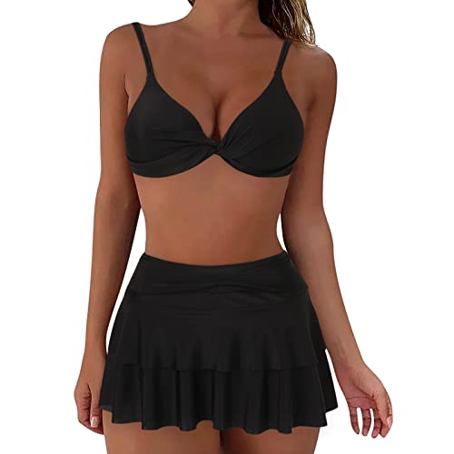 2025 Traje de Dos Piezas Mujer Sexy Bikinis con Cintura Alta con Control Bañador Push Up Moda Verano Conjunto Impresión Bikini para Mujer Deportiva Surf Vacaciones Playa Hawaiana Fiesta