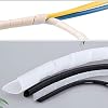 Spiral Cable Wrap -25 Ft 3/8 Cable Management Sleeve Organizer for Computer Cable,Power Cord Audio Video Cable (3/8 Inch-25Ft, Black)