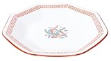 中華単品 鳳凰高台八角皿 [18.5 x 4.5cm] 中華料理 ラーメン チャーハン 飲食店 業務用