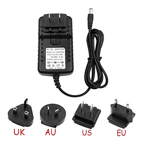 Image of Power Supply Replacement Kit Decreasing The Heat Inside Your Product 12V Power Supply Replacement Kit, for Sega Dreamcast Game Machine | Reduces Heat and Frees Space, 12v Adapter with International Plugs, Retains Original Power Button, Supports GDEMU & USB-GDRom