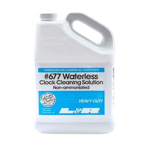 411Aays3Icl. Sl500 L & R #677 Waterless Clock Cleaning Solution 1 Gallon