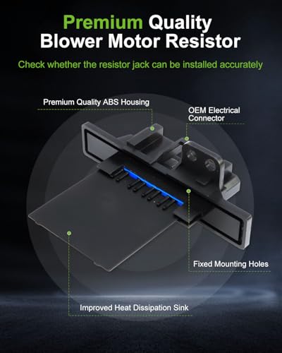 Image of SCITOO Air Conditioning Heater HVAC Blower Motor Resistor Regulator For Nissan For ALTIMA,for Maxima,1996-2004 For Pathfinder,for Sentra,1995-2009 For Tsuru,OE-RU-208,271500W712,271500W014,RU208