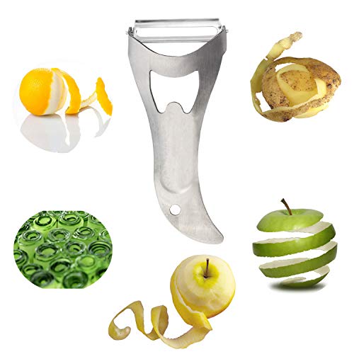 Vegetable Peeler For Kitchen, Potato Peelers With Premium Stainless Steel For Veggie Fruit Carrot #TOP2