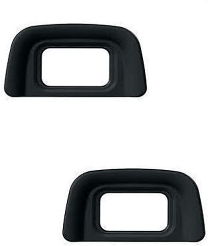 (2 unidades) DK-20 Visor ocular ocular para cámara Nikon D50 D60 D70 D3100 D3200 D5100 D5200