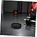 Milisten 2pcs Non Slip Fitness Equipment Pads Durable Treadmill Mats for Noise Reduction and Floor Protection Vibration Round Surface Protectors for Exercise Machines and Washing Machines