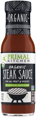 Primal Kitchen Organic Steak Sauce and Marinade, 8.5 OZ