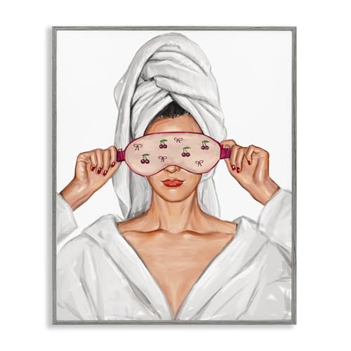 Masque pour les yeux Stupell Industries Cherry Eye Mask Ziwei Li 30 x 24 cm