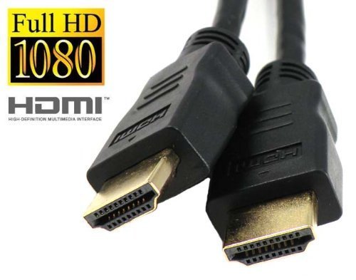 CableVantage HDMI 30ft Cable Cord with Ethernet Gold Plated/Male to Male for PC PS4 Xbox High Speed HDMI 30FT Cable with Ethernet Supports 3D & Audio Return Full HD 1080P