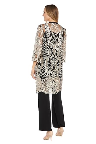 Image of R&M Richards Women's Threaded Charm Sequin Set