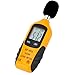 Mengshen Cyfrowy miernik poziomu dźwięku, ręczny tester szumów audio z wyświetlaczem LCD 30-130 dB (bateria 9 V w zestawie)