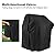 Grisun 7138 Premium Grill Cover for Weber Spirit 200 Series, Spirit E210, S210, E210, 215 Grills, Anti-Fade Waterproof UV-Resistant Gas Grill Cover, Heavy Duty BBQ Cover, 48 inches, Black
