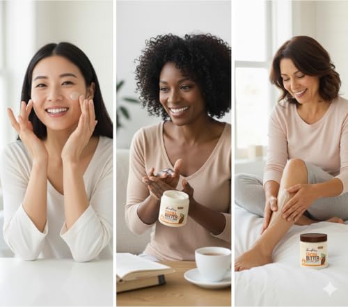 Queen Helene Cocoa Butter Face & Body Cream – Extra Rich Moisturizing Formula for Dry Skin | Softens, Smooths & Restores Radiance | 4.8 oz Jar