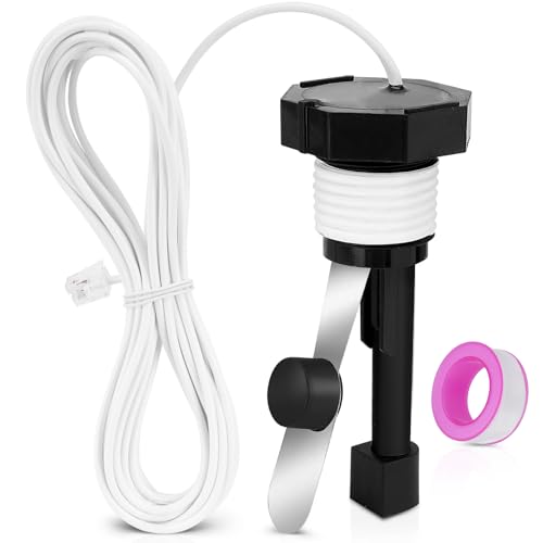 Sejaede 2026 Upgraded GLX-FLO-RP Pool Flow Switch Assembly Compatible with Hayward Goldline Aqua Rite Salt Chlorine Generator System with 15ft Cable (Metal Probe)