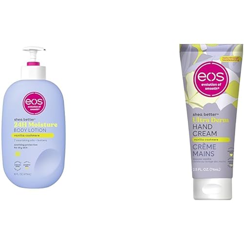 Bundle of eos Shea Better Vanilla Cashmere- Body Lotion + Hand Cream