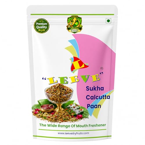 Image of Leeve Sukha Calcutta Meetha Pan 800g | Mouth Freshener | Sweet Paan Mukhwas | After Meal Digestive | Saunf Mix | Refreshing & Aromatic Paan Delight