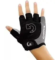 Luva Academia Gel Meio Dedo Bike Ciclismo Academia Confortável