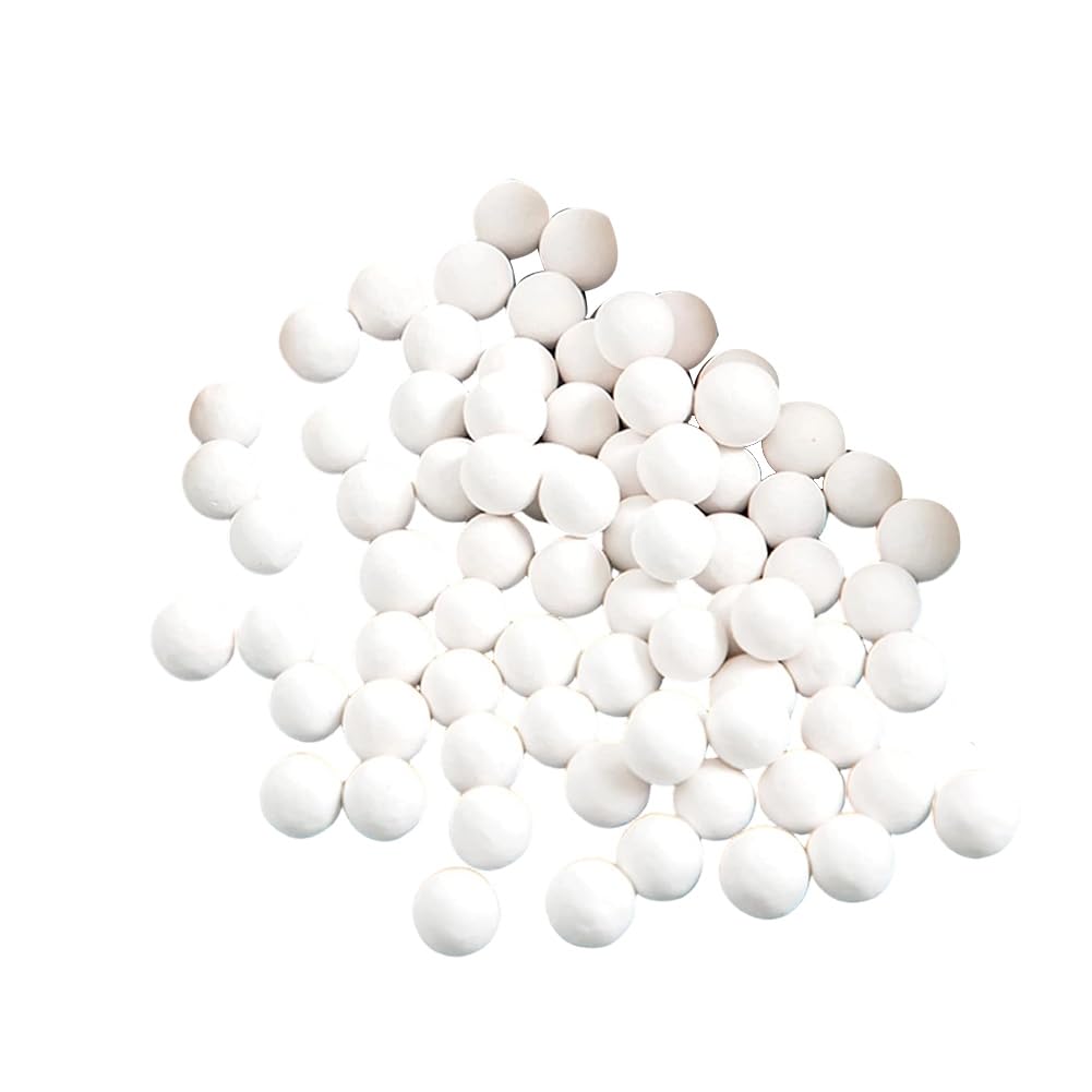 Vjsujehgy Ceramic for Crust Natural Stoneware Beads for Blinding Baking, 2.2 LB Pie Weights