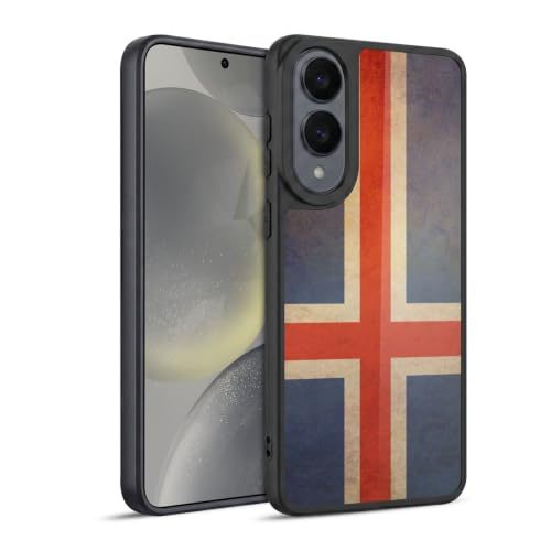 Coque Samsung S25 Edge robuste pour éviter les fissures d'écran motif Islande