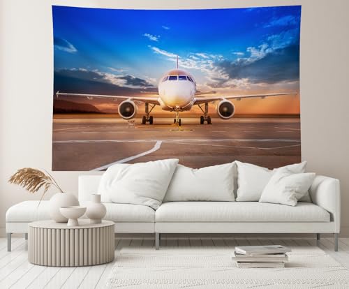CHNYWORK 9x6ft Airplane Photography Backdrop - image 4