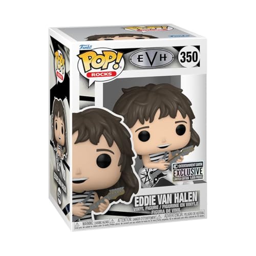 POP Eddie Van Halen Funko Vinyl Figure #350 - Entertainment Earth Exclusive