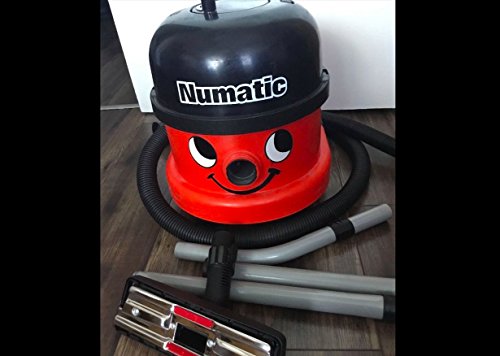 Numatic NRV200-22 Red Commercial Bagged Cylinder Vacuum Cleaner, Red