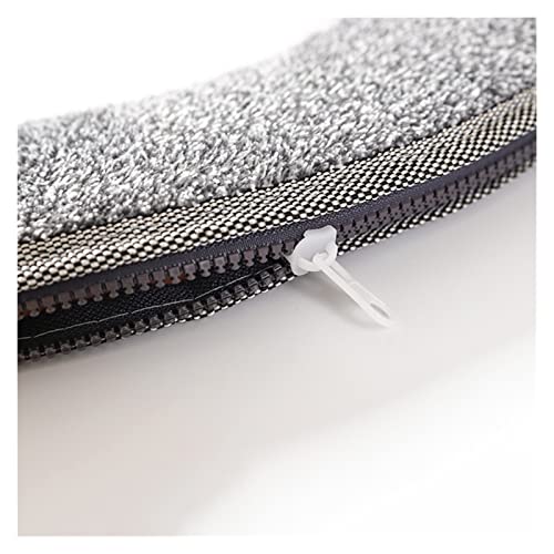 toilettensitzbezüge Reißverschluss gepolsterte WC-Sitzkissen Badezimmer warm weiche Toilettenabdeckung Sattel-Deckel-Pad CloseTool Protector Badezimmerzubehör Set gepolsterter toilettensitz ( Color : – Bild 4