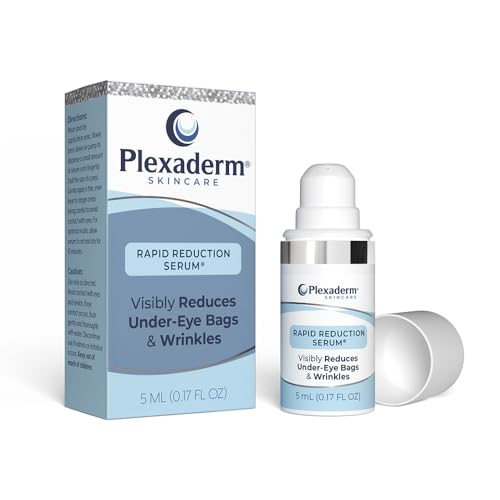Plexaderm Rapid Reduction Eye Serum – Advanced Formula Anti Aging Visibly Reduces Under-Eye Bags, Wrinkles, Dark Circles, Fine Lines & Crow’s Feet Instantly Instant Wrinkle Remover for Face