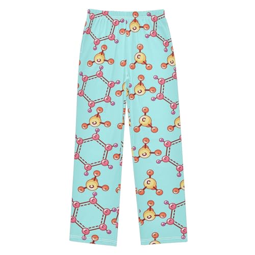 Chemical Elements Boys Long Pants Soft Trousers Elastic Waist Kids Lounge Bottoms with Pockets S-XL