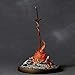 HYKCSS Dark Souls Glowing Fire Muñeca de animación Hoguera Espada resplandeciente Versión Escultura Muñeca Escultura Juguete Modelo Decorativo Altura de la manija 23CM