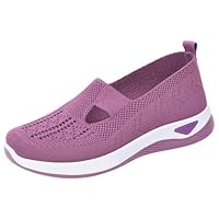 Zapatos CuñA Mujer,Zapatos Destalonados Mujer,Zapatillas Negras,Zapatillas Deporte,Malla Sandalias Sin Cordones Manos Antideslizantes para Caminar