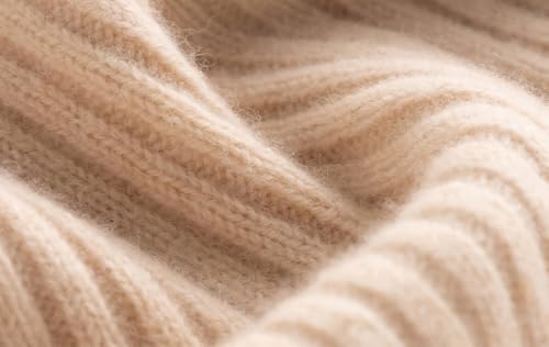 ebossy Ribbed Pencil Skirt for Women Elastic Waist Wool Blend Business Casual Knit Midi Skirt4