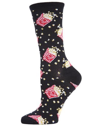 MeMoi Popcorn Rayan Blend Crew Socks