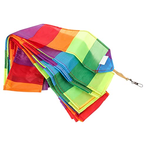 Parliky DIY Kite Tail Accessory Kite Tail Tube Sky Streamer for Boys and Girls Outdoor Activities