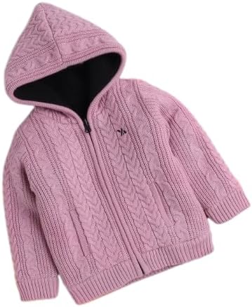 Yellow Apple Cozy and Warm Kids Woolen Sweater/Hoodies Full Sleeve with Round Neck for Ultimate Comfort for Girls 22101