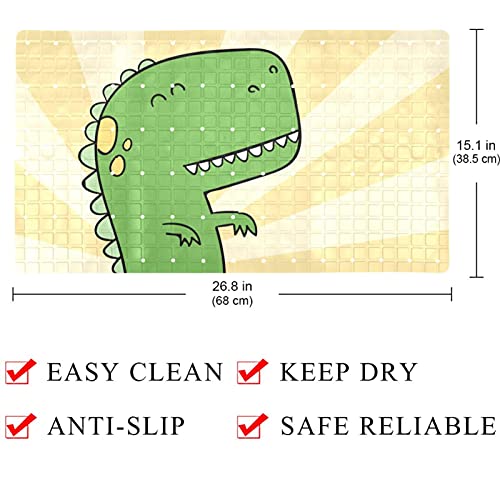 Tapis de bain pour s'asseoir de qualité supérieure avec ventouses - 5