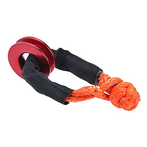 Btshub Towing Winch Snatch Recovery Ring 41000Lbs & 1/2" Soft Shackle Kit For Tree Straps Atv Utv Suv Truck Off-Road 4X4 Towing Truck Climbing Boating Sailing #TOP15