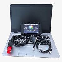 IQPrinceps OBD2 KFZ Profi Diagnosegerät – Werkstatt-Fehlerauslesegerät für PKW, LKW & Transporter, inkl. Bluetooth, vorinstalliertem Laptop, einsatzbereit mit Service- und Echtzeitfunktionen – Ansicht 7