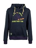 SCHIETWETTER Damen Hoodie Marie Meersalz, Kapuzenpullover für Frauen, Navy 48