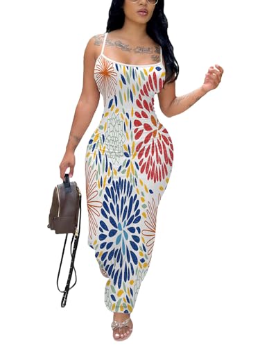 Image of HTD Women Summer Sexy Bodycon Maxi Dress Casual Slim Long Dresses
