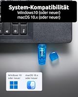 Intenso Rainbow Line 4 GB USB-Stick USB 2.0 Blau – Ansicht 5