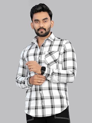 Image of ELYYORK Winter Shirt||Winter Shirt for Men||Woolen Shirts for Men||Winter Shirt for Men Stylish||Winter Shirts for Men Latest||Winter Shirts for Men Check||CB-WNTRS-O1