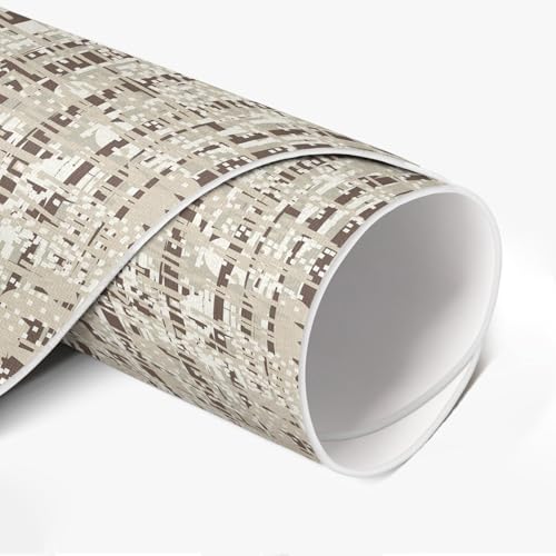 Tapis Vinyle ø100 cm résistant à la rayure et entretien facile pour protéger le sol de la maison