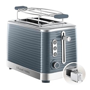 Grille-Pain Russell Hobbs Inspire Gris à Fentes Extra-Larges