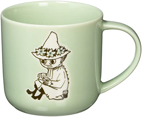 山加商店 MOOMIN (ムーミン) マグカップ コップ スナフキン グリーン 約350ml 電子レンジ 食洗機対応 ムーミン グッズ 北欧 母の日 プレゼント 食器 ギフト 結婚祝い 日本製 MM4703-11