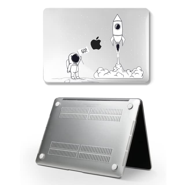 For laptops - 3D The Astronautss Case For Macbooks Air 13 А2681 A2337 A2179 A2338 M1 M2 Chip Pro 14 15 16 А2442 A2141 A2485 2021 Latest Version (MM443-sj-TM 2019 Air 13 А1932)
