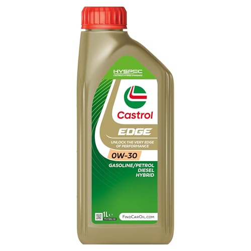Castrol EDGE 0W-30 Advanced Fully Synthetic Engine Oil Meets ACEA C2/C3 & API SQ Specifications 1L