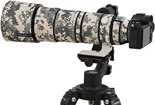 Image of Rolanpro Waterproof Lens Cover Camouflage Raincoat for Sony FE 200-600mm F5.6-6.3 G OSS Lens Protective Sleeve Case Clothing-#UCP Waterproof