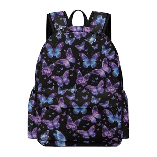 Butterfly Backpack 17 Inch Oxford Cloth Casual Fashion Daily Commuter Backpack